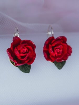 Pendientes rosa (pieza única)
