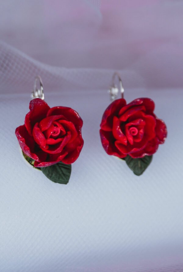 Pendientes rosa (pieza única)