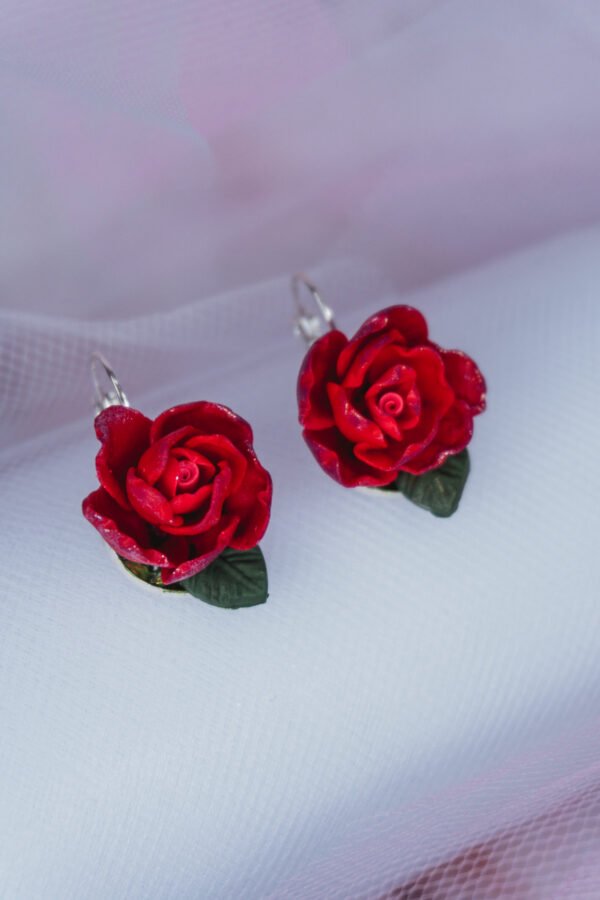 Pendientes rosa (pieza única)