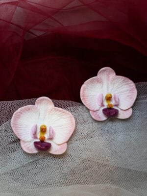 Pendientes orquídea Alma